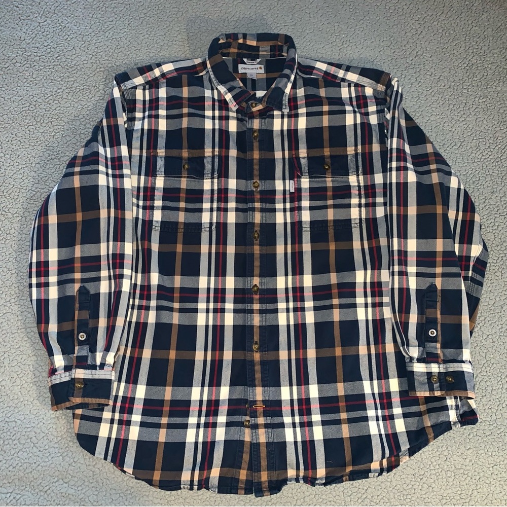 NWOT Cathartic Hubbard Original Fit Heavyweight Flannel Plaid